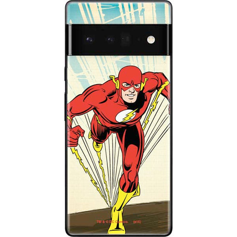 DC Comics The Flash Classic Art Sprint Pose Google Pixel 6 Pro Skin
